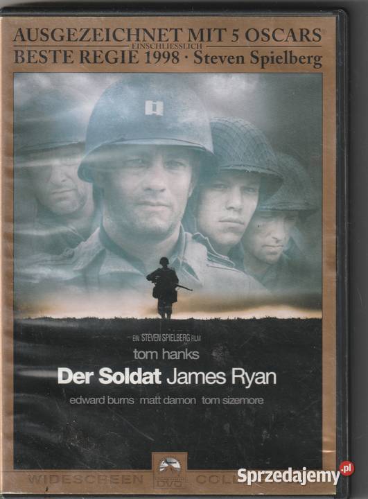 Szeregowiec Ryan Tom Hanks niemang DVD napisy Pruszków
