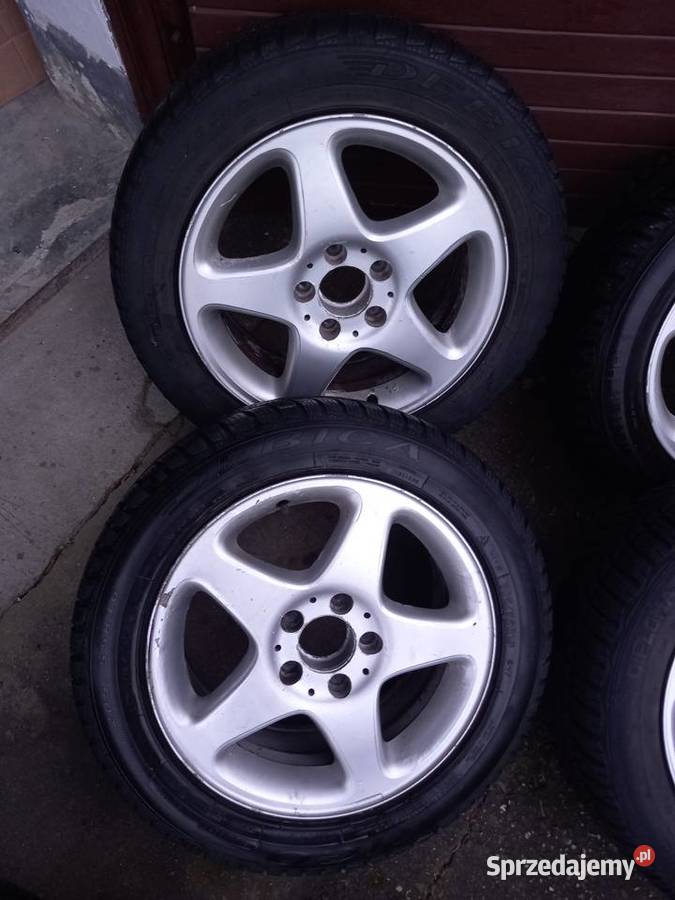 Felgi aluminiowe 5x112 R16 z oponami zimowymi śląskie Gliwice
