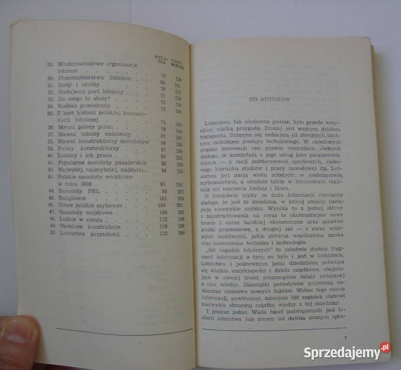 500 Zagadek lotniczych Bronisław Dostatni Jan Łódź