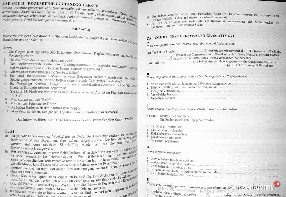 Tematy i zagadnienia maturalne z języka Książki i Podręczniki Chełm