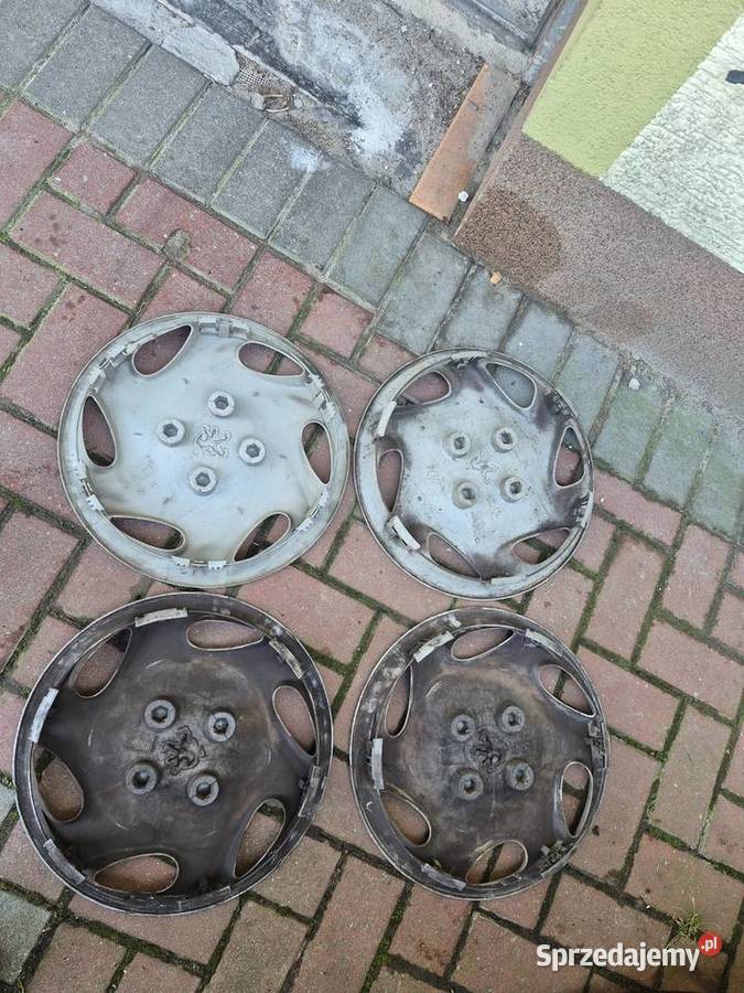 Kołpaki Kapsle Peugeot Oryginalne 14