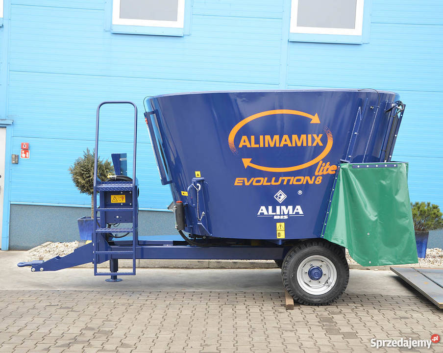 Wóz paszowy Alimamix EVO 8m3 paszowóz testach