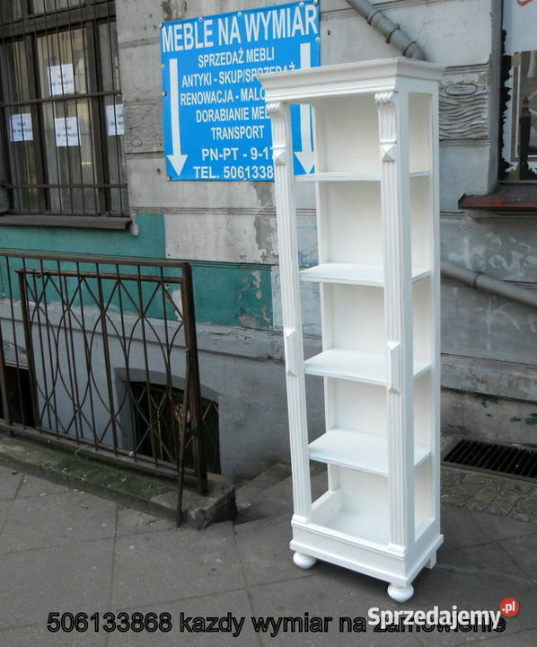 120 letnia biblioteka na wymiarkolorrodzaj wg Szafy, regały, półki Toruń