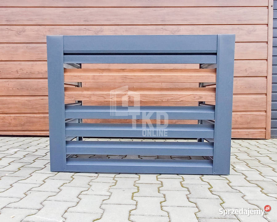 Osłona Klimatyzatora 90x50x70 Antracyt Zabudowa pomorskie Sopot