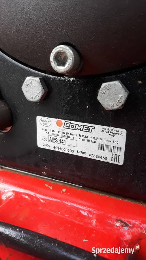 Opryskiwacz sadowniczy BAB Duoprop Wierzbica-Kolonia