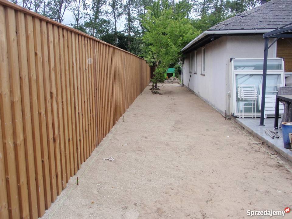 OGRODZENIA PŁOTY DREWNIANE Ogrodzenia i bramy Lędziny
