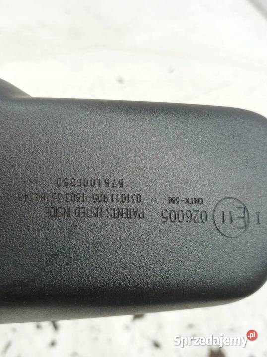 LUSTERKO WEWNĘTRZNE T27 026005 Toyota Avensis