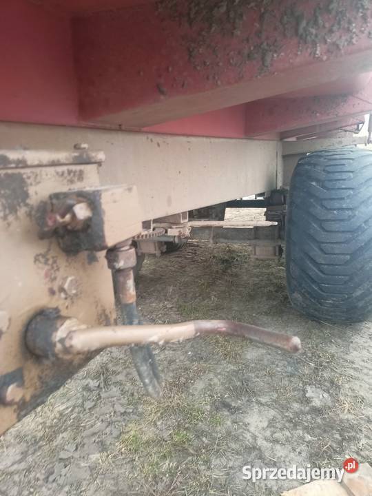 Przyczepa skorupa 12t brimont Turek sprzedam