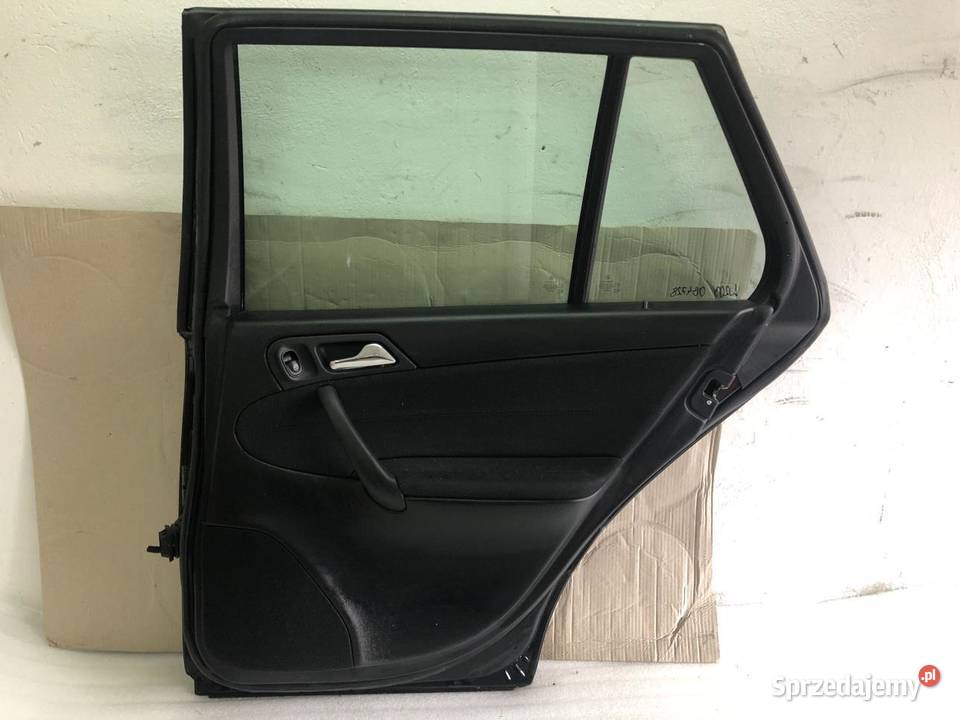 DRZWI KOMPLETNE PRAWY TYŁ MERCEDES W203 KOMBI wielkopolskie