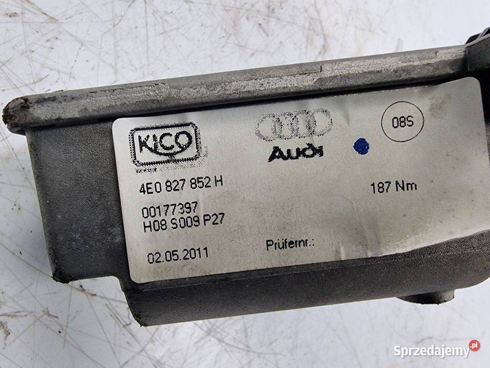 ZAMEK KLAPY AUDI A8 D3 II LIFT 4E0827852H Pozostałe