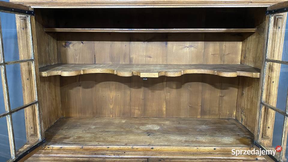 Kredens klasyczny w stylu rustykalnym ok 1900 r zachodniopomorskie