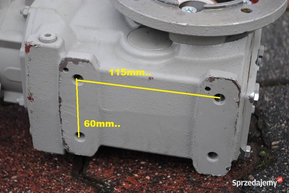Motoreduktor kątowy 018kw 86obr z hamulcem lubuskie Kargowa