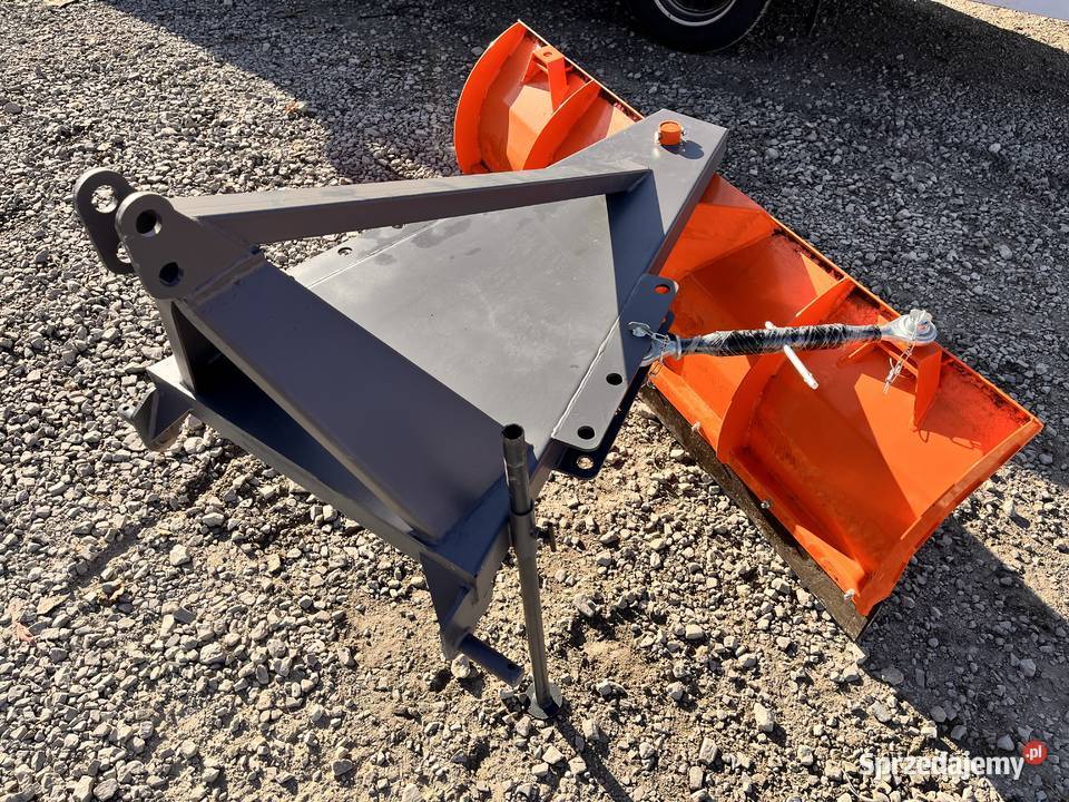 Pług do śniegu spychdo ciągnika na tył solidny Osprzęt roboczy Jarocin