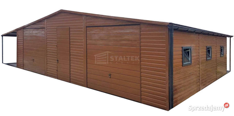 Garaz blaszany 11x75m wiata 13x1m wiata 2x75m 2x pomorskie Sopot