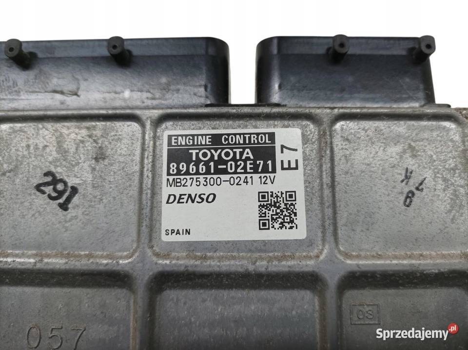 STEROWNIK SILNIKA 8966102E71 Toyota Auris I świętokrzyskie