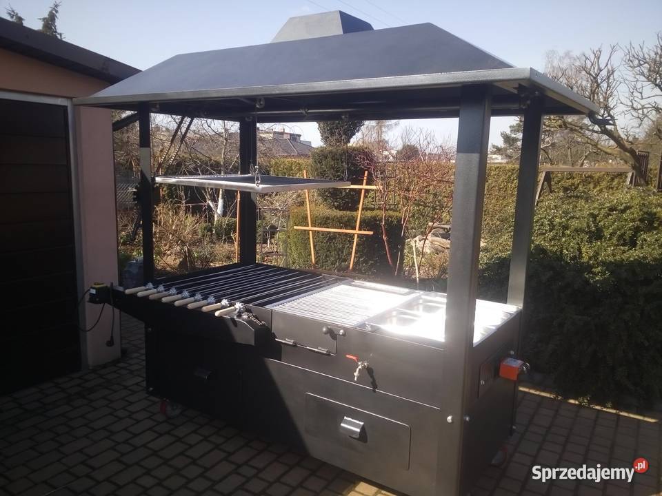 Gastronomiczny grill cateringowy węglowy