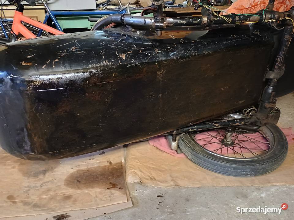 Motocyklwózek boczny Stolz typ B4 Berlin Rarytas Kurzętnik