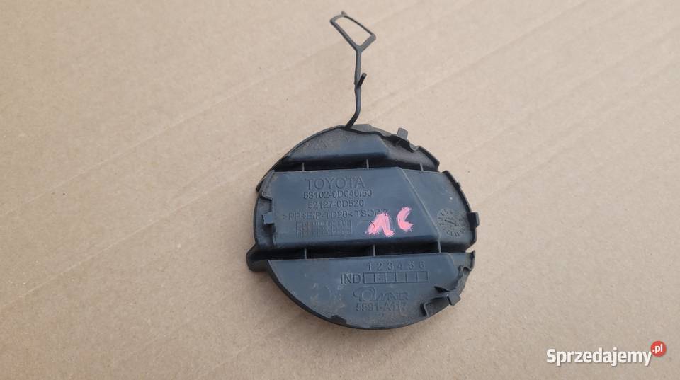 TOYOTA YARIS III LIFT 1417 ZAŚLEPKA HAKA ZDERZAK Pozostałe Ruda Śląska