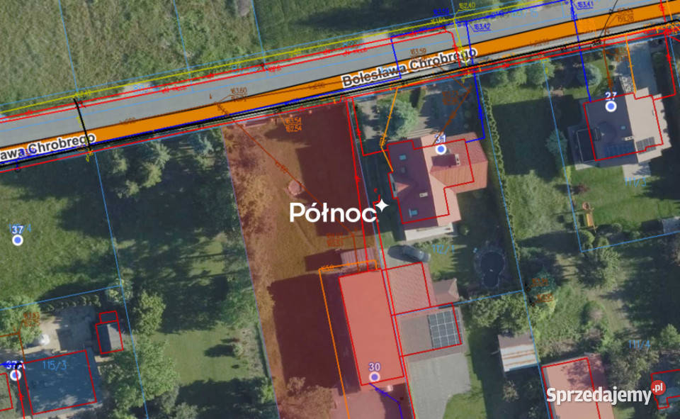 Działka budowlana 510 m Lubartów Chrobrego