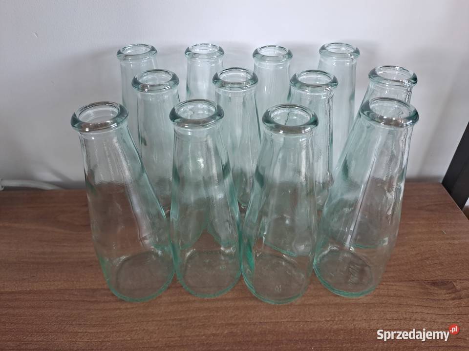 15x Butelka Mini wazon na pojedyncze kwiatki Warszawa
