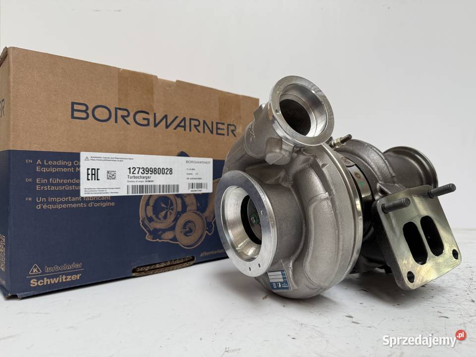 Nowa turbosprężarka BorgWarner KKK 12739980028 Siedlce sprzedam