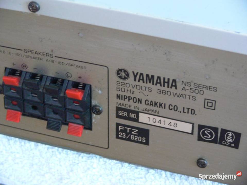 Wzmacniacz Yamaha A500 mocny 380 wat Vintage