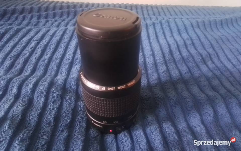 Canon lens EF 80200 14556 ll Obiektywy Siemiatycze sprzedam
