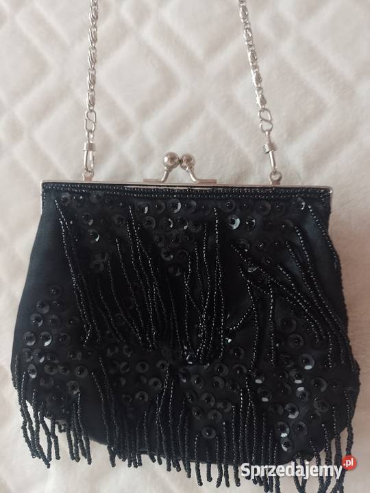 HandmadeBogato zdobiona torebka listonoszka Kraków