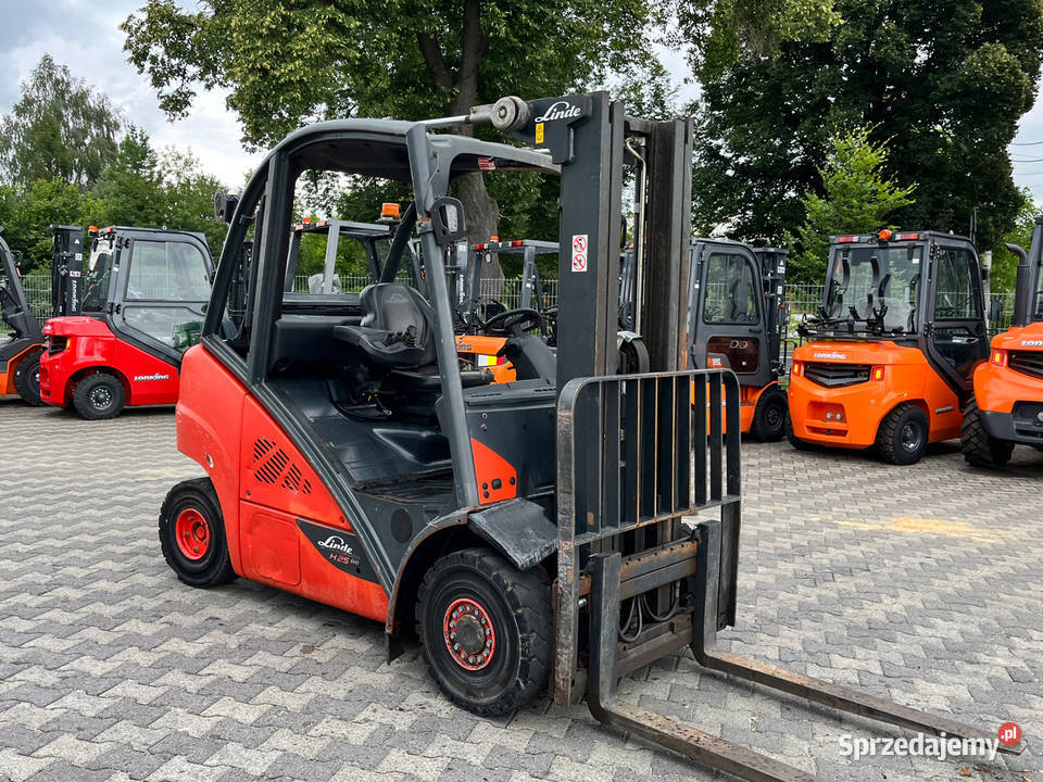 Wózek widłowy Linde H25T02 25 t LPG triplex 471 Linde Kęty sprzedam