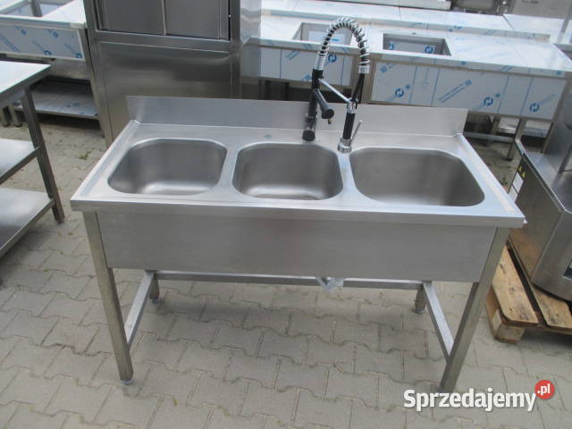 Zlew Gastronomiczny 3 Komorowy 1306085 wielkopolskie Ostrów Wielkopolski sprzedam