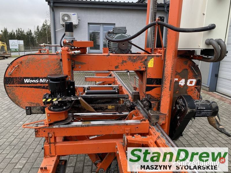 Trak WoodMizer LT40 z hydrauliką i korowarką Mojusz sprzedam