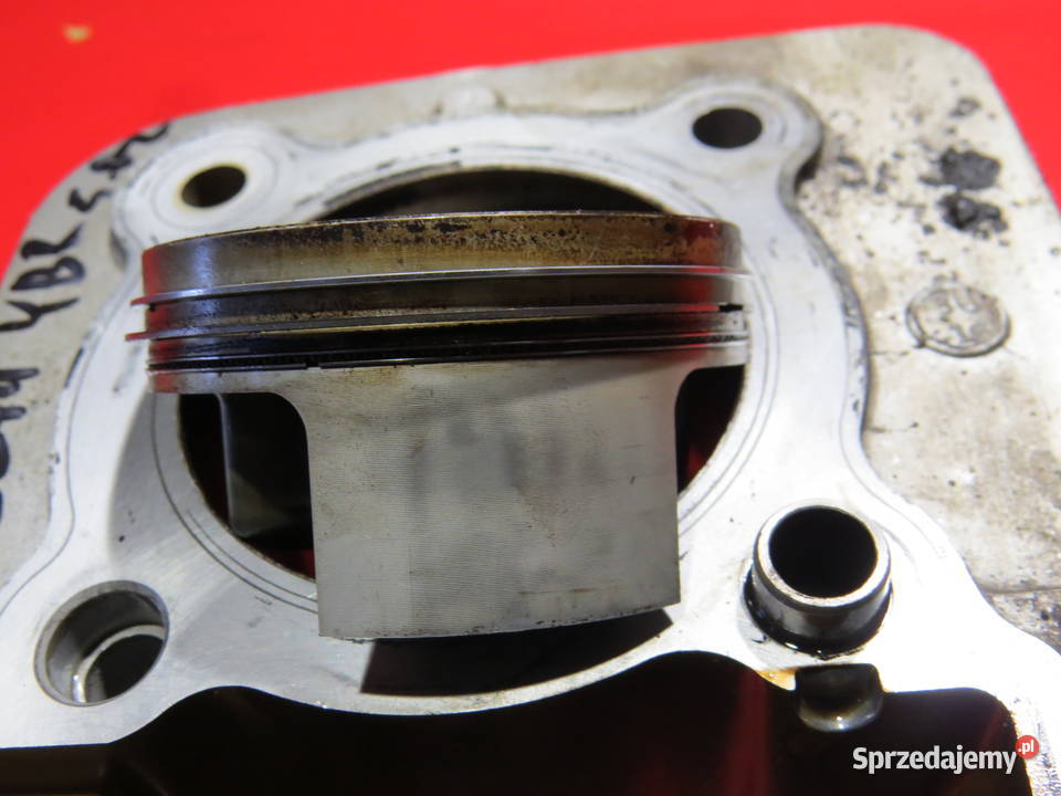YAMAHA YBR 250 125 09 CYLINDER TŁOK PIERŚCIENIE Łódź sprzedam