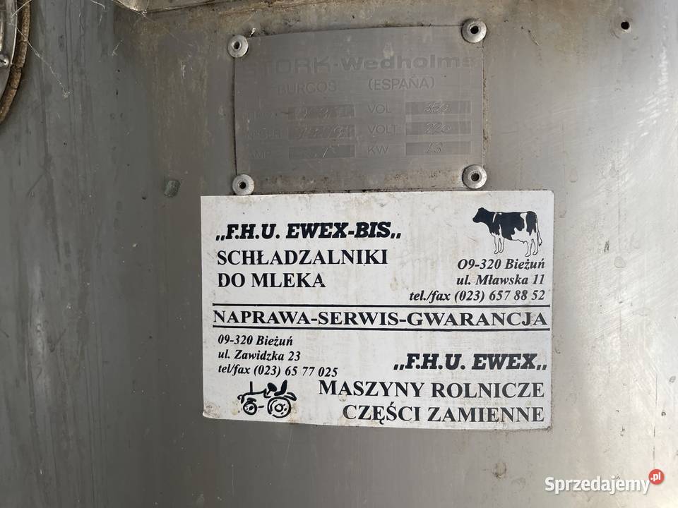 Sprzedam schładzalnik do mleka Zwoleń