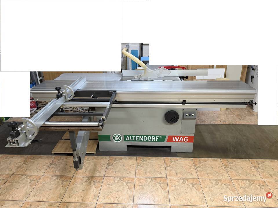 Piła formatowa formatówka Altendorf WA6 stół Złotów