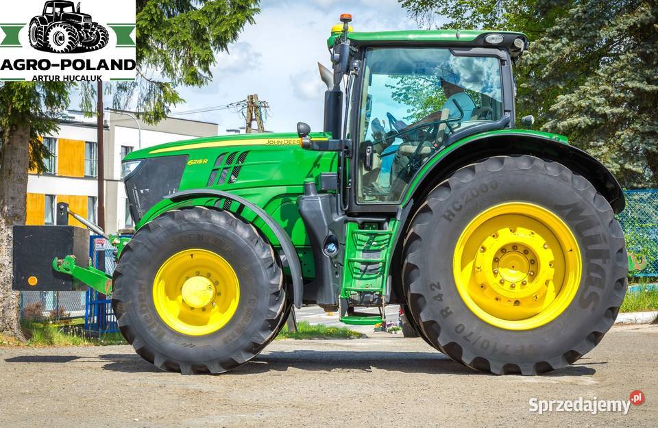 JOHN DEERE 6215 R 2015 50 H GPS AUTOPILOT TUZ Kudowa-Zdrój