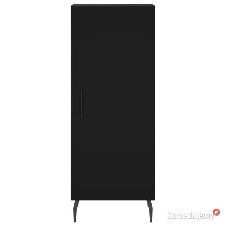 Szafka czarna 345x34x90 materiał drewnopochodny mazowieckie Warszawa sprzedam