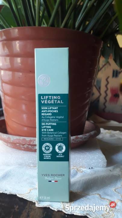 NOWY krem pod oczy LIFTING VEGETAL firmy YVES Katowice