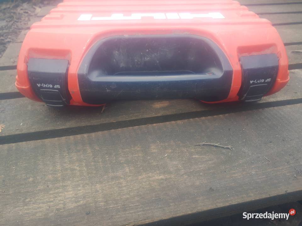 Walizka kufer skrzynka HILTI elektronarzędzia Karczmiska Pierwsze