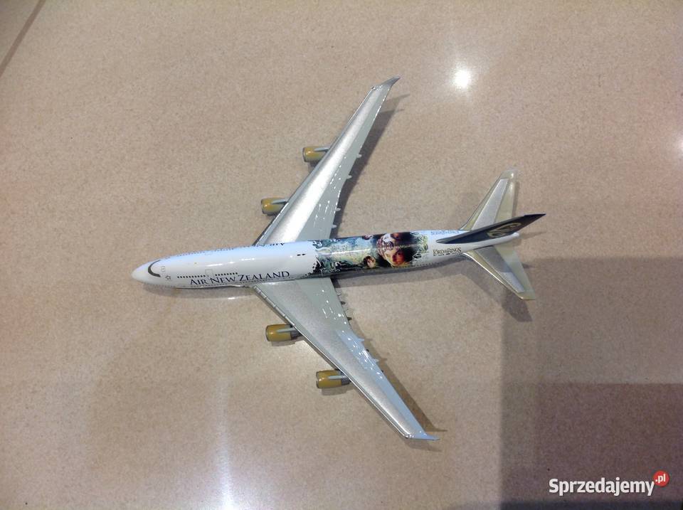 Herpa Model Samolotu AIR ZEALAND ZK NBV metalowy Nowa Sól