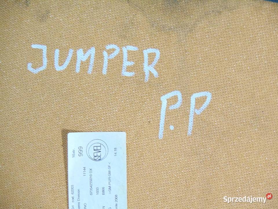 BOCZEK TAPICERKA DRZWI PRAWY DUCATO JUMPER 06