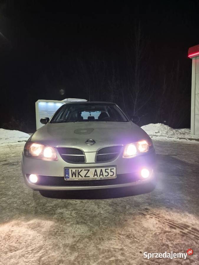 Nissan almera 15 benzyna 138k przebiegu manualna Ryki
