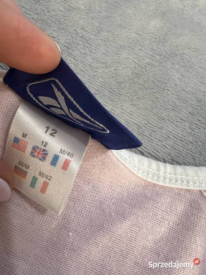 Tshirt koszulka bluzka z krótkim rękawem różowa Jasło
