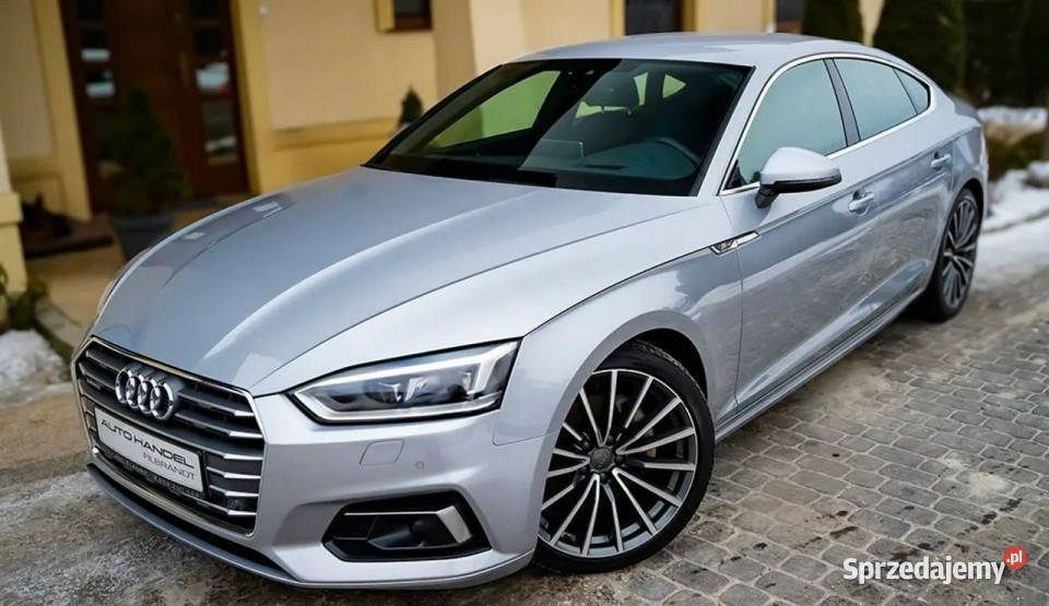 Audi A5 Sportback Gwarancja w 30 TDI Quattro 218 światła LED