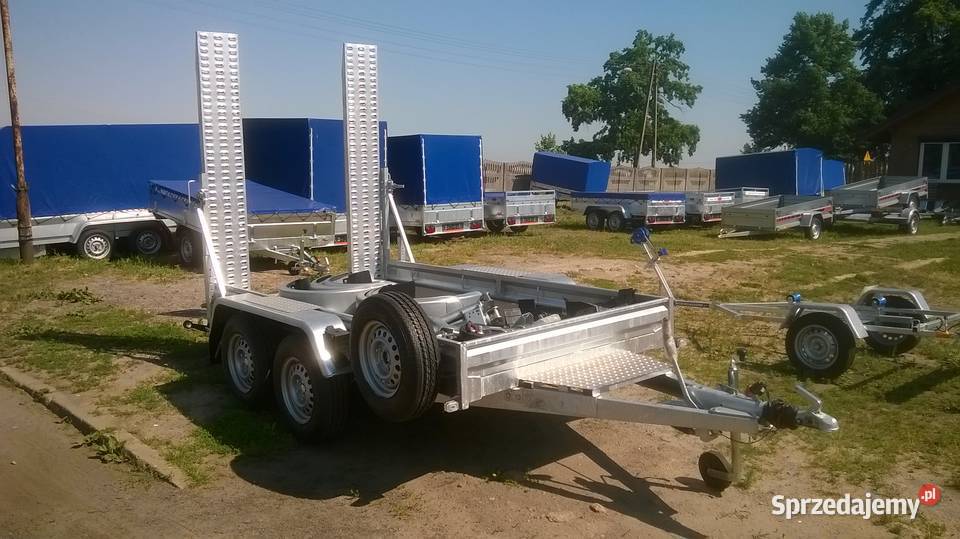 Przyczepa pod minikoparkę laweta BORO 2700DMC zachodniopomorskie Stargard