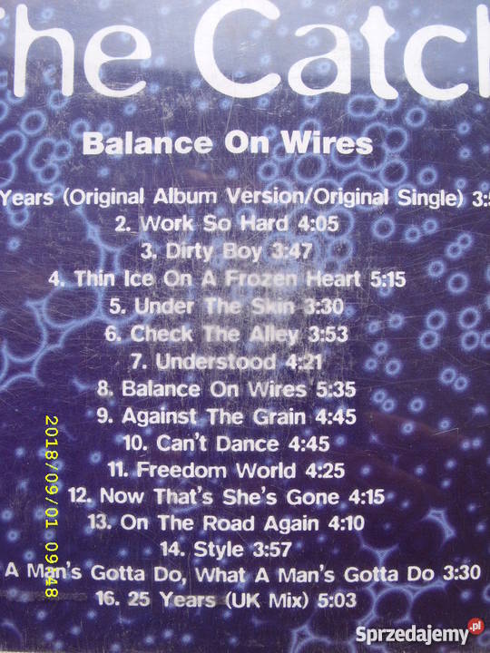 Techno CD THE CATCHBALANCE ONE WIRES Płyty i kasety Wołów