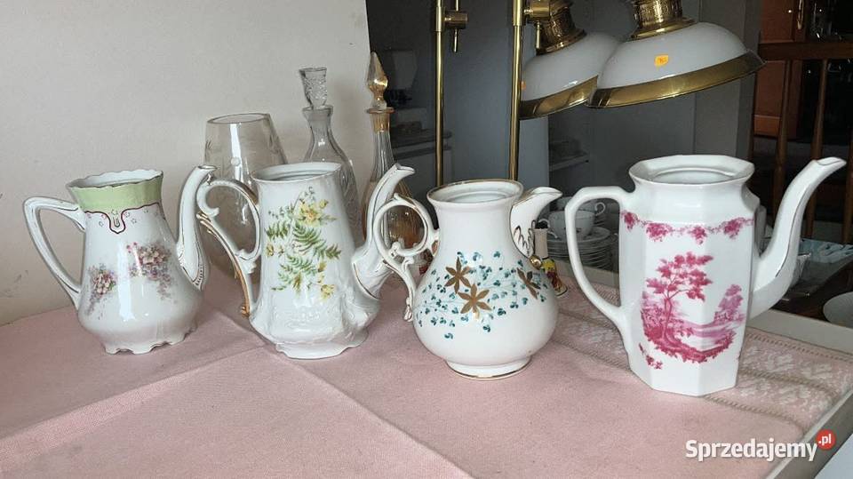 Dzbanek Carl Tielsch bez pokrywki Porcelana i szkło sprzedam