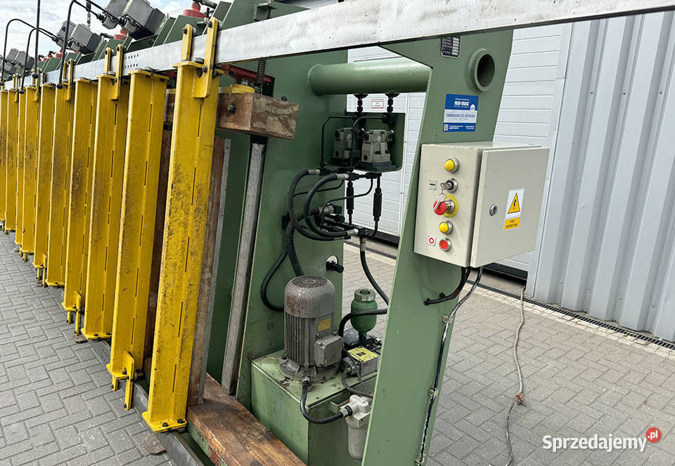 Prasa montażowa hydrauliczna do klejenia drewna Sierakowice