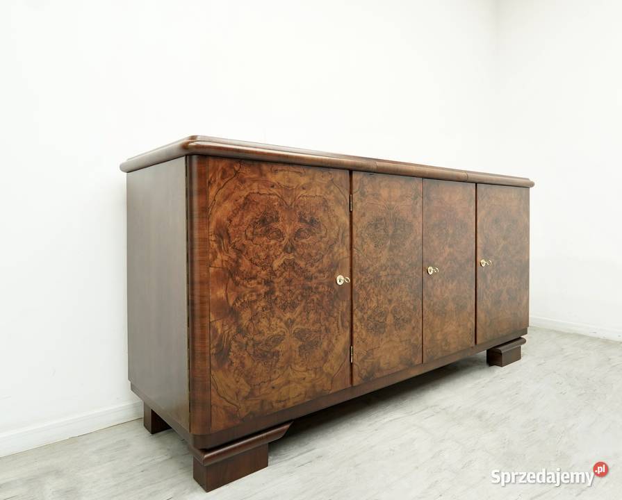 Antyczna komoda w stylu art deco z lat 30tych wielkopolskie Jerka