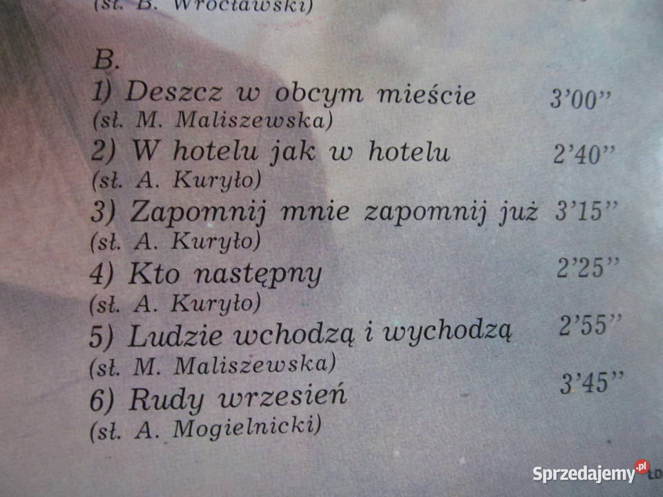 Jerzy Rybiński płyta winylowa Płyty i kasety Lublin