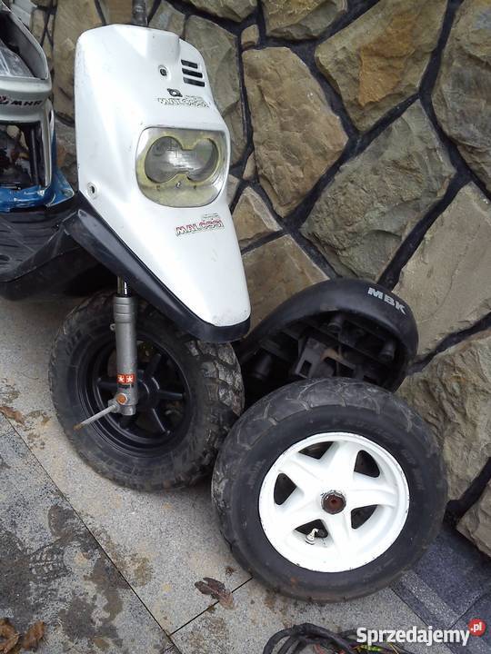 yamaha booster 70 w całości na części aerox sr sprowadzony Mszalnica